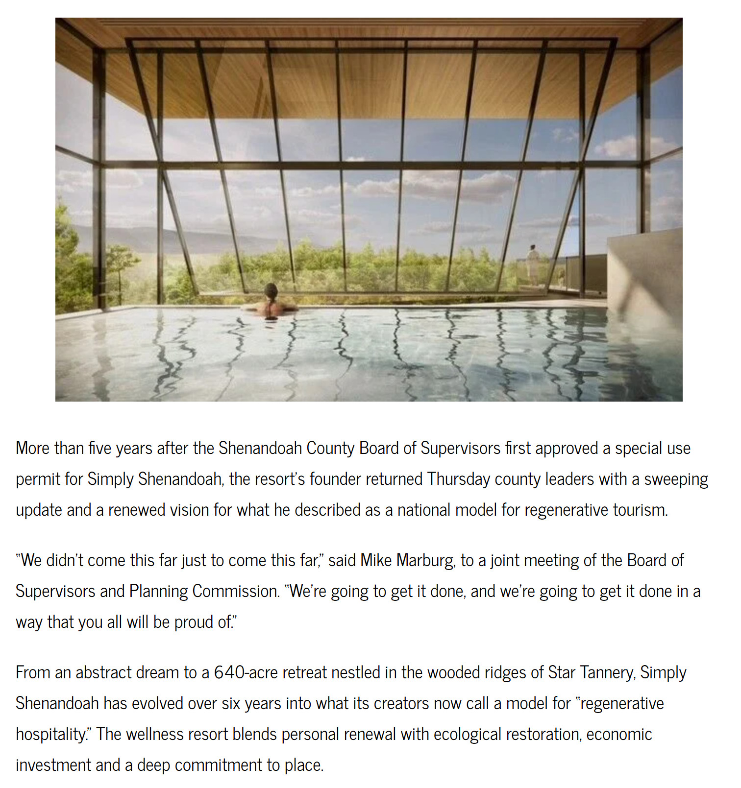 Simply Shenandoah Nature Retreat and Wellness Resort